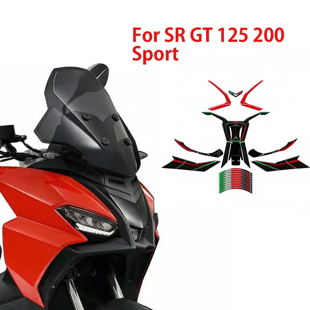 Motorcycle Sport Replica Body Protector Fairing Shell Fender Accessories Parts 3D Stickers Decals For Aprilia SR GT 125 200
Motorcycle Sport Replica Body Protector Fairing Shell Fender Accessories Parts 3D Stickers Decals For Aprilia SR GT 125 200
