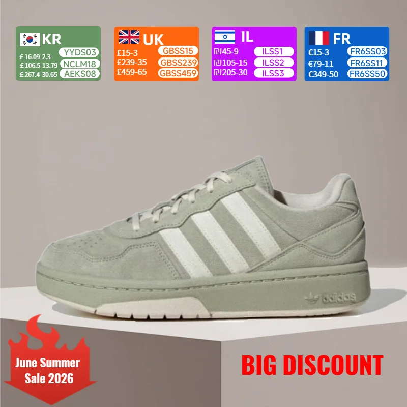 adidas Originals Courtic Classic Fashion Slip-Resistant Comfortable Durable Low-Top Skate Shoes Unisex ID6071
adidas Originals Courtic Classic Fashion Slip-Resistant Comfortable Durable Low-Top Skate Shoes Unisex ID6071