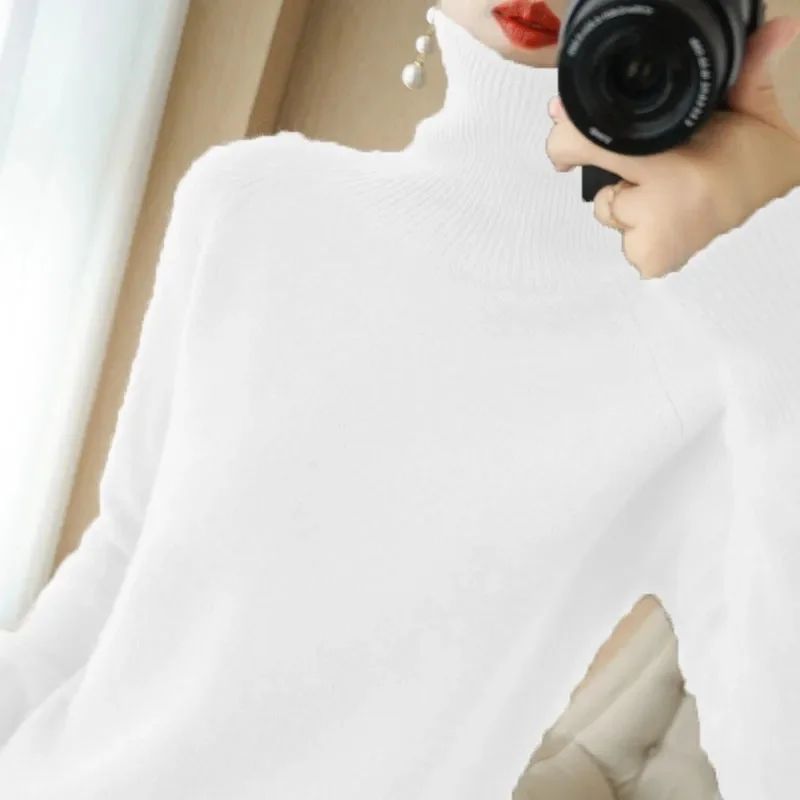 2023 Autumn Winter Thick Warm Sweater Women Half High Collar Cashmere Sweater Korean Solid Green Casual Basic Pullover Knitwear
2023 Autumn Winter Thick Warm Sweater Women Half High Collar Cashmere Sweater Korean Solid Green Casual Basic Pullover Knitwear