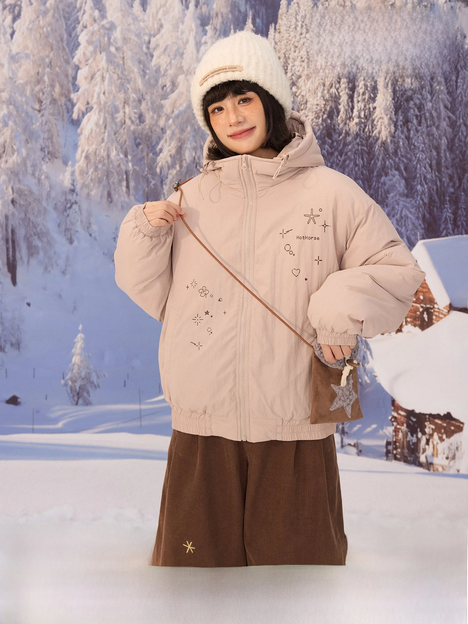 HOT Volcanic Vintage Star Heart Print Hooded ort Cotton Jaet Loose Fit Sweet Sle Japanese Trend Thiened Winter ...
HOT Volcanic Vintage Star Heart Print Hooded ort Cotton Jaet Loose Fit Sweet Sle Japanese Trend Thiened Winter ...