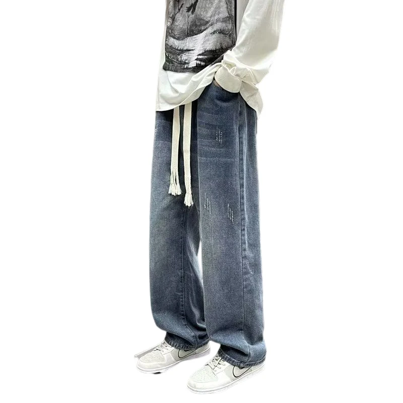 2023 Winter Men's Jeans Street Loose Straight Pants Jogging Pants Loose Hip Hop Pants Fashion Trend Solid Retro Wide Leg Pants
2023 Winter Men's Jeans Street Loose Straight Pants Jogging Pants Loose Hip Hop Pants Fashion Trend Solid Retro Wide Leg Pants