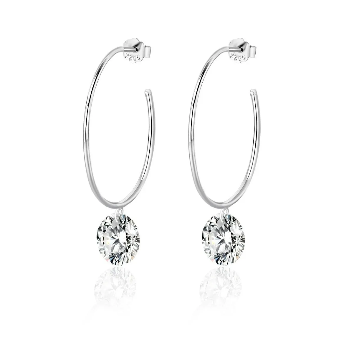 Серьги AMGROCK 4CT с муассанитом, серьги из стерлингового серебра 925 пробы, большой обруч, женские украшения на День святого Валентина/день рождения/ювелирные изделия, подарок
Серьги AMGROCK 4CT с муассанитом, серьги из стерлингового серебра 925 пробы, большой обруч, женские украшения на День святого Валентина/день рождения/ювелирные изделия, подарок