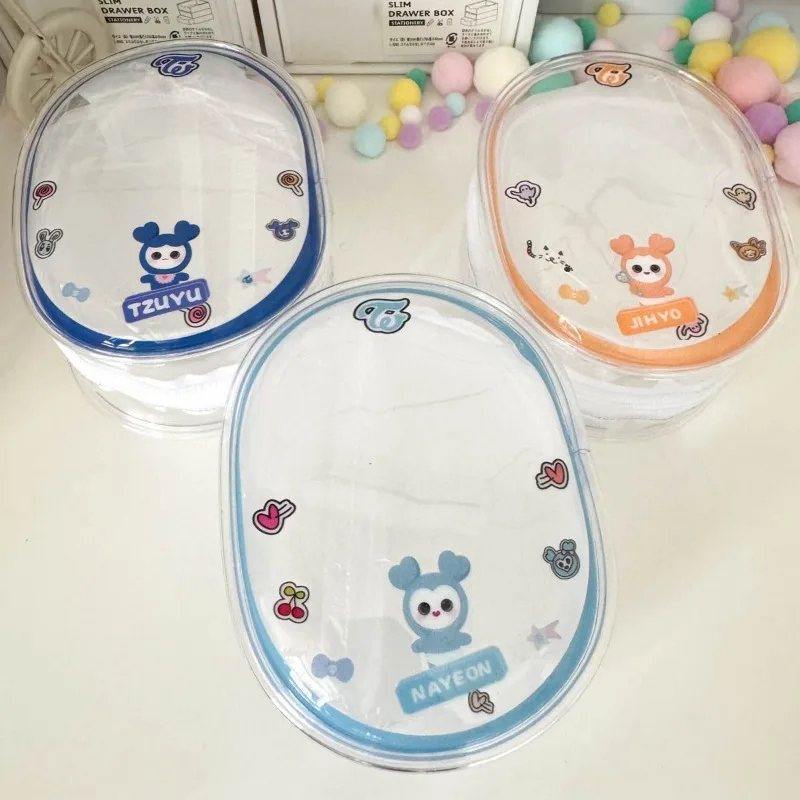 TWICE Cute Portable PVC Storage Pouch Mini Waterproof Organizer Bag To Hold Phone Chargers USB Data Cables and Small Electronic
TWICE Cute Portable PVC Storage Pouch Mini Waterproof Organizer Bag To Hold Phone Chargers USB Data Cables and Small Electronic