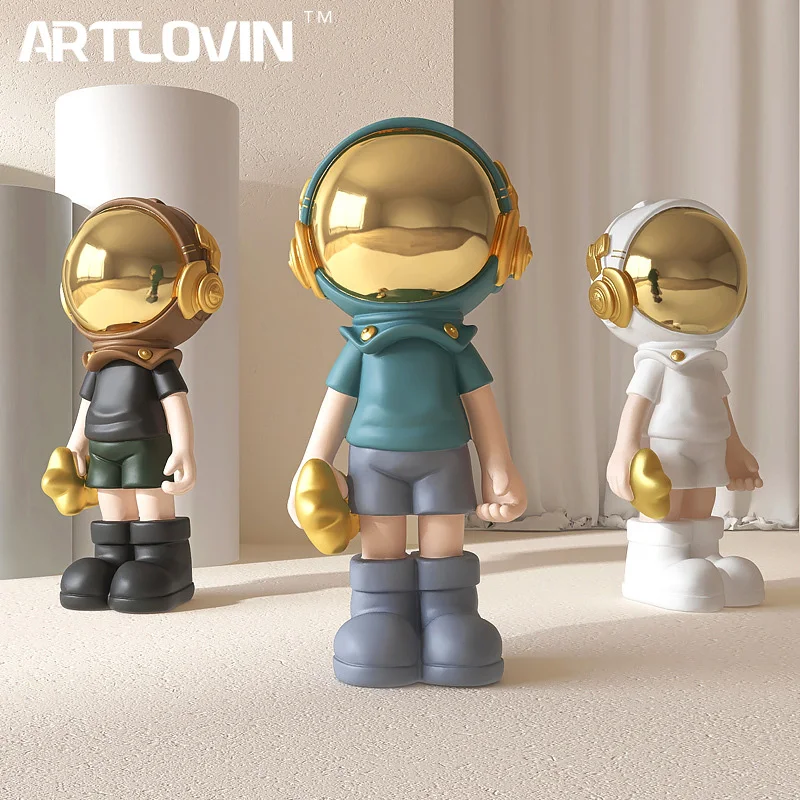 ARTLOVIN Modern Home Decor Astronaut Statue Musical Girl Sculptures Living Room Decorative Figurines Modern Desk Crafts Gifts
ARTLOVIN Modern Home Decor Astronaut Statue Musical Girl Sculptures Living Room Decorative Figurines Modern Desk Crafts Gifts