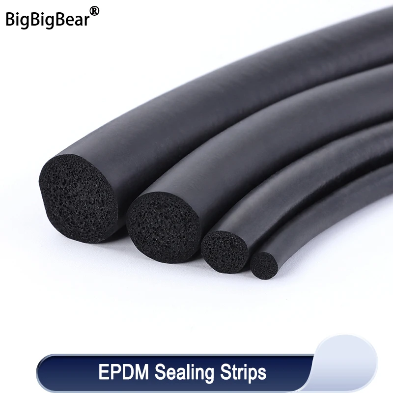 1~5m EPDM Sealling Strip Round 2/3/4/5/6/7/8/9/10/12/14/16/18/20mm Sound Proofing Dustproof Rubber Foamed O Type Seal Strips
1~5m EPDM Sealling Strip Round 2/3/4/5/6/7/8/9/10/12/14/16/18/20mm Sound Proofing Dustproof Rubber Foamed O Type Seal Strips