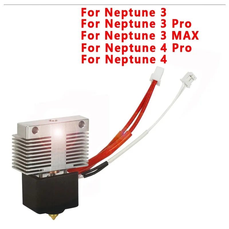 Hotend для ELEGOO Neptune 3/4 Hotend 3D-принтер, полностью собрать с соплом, официальные детали 3D-принтера ELEGOO
Hotend для ELEGOO Neptune 3/4 Hotend 3D-принтер, полностью собрать с соплом, официальные детали 3D-принтера ELEGOO