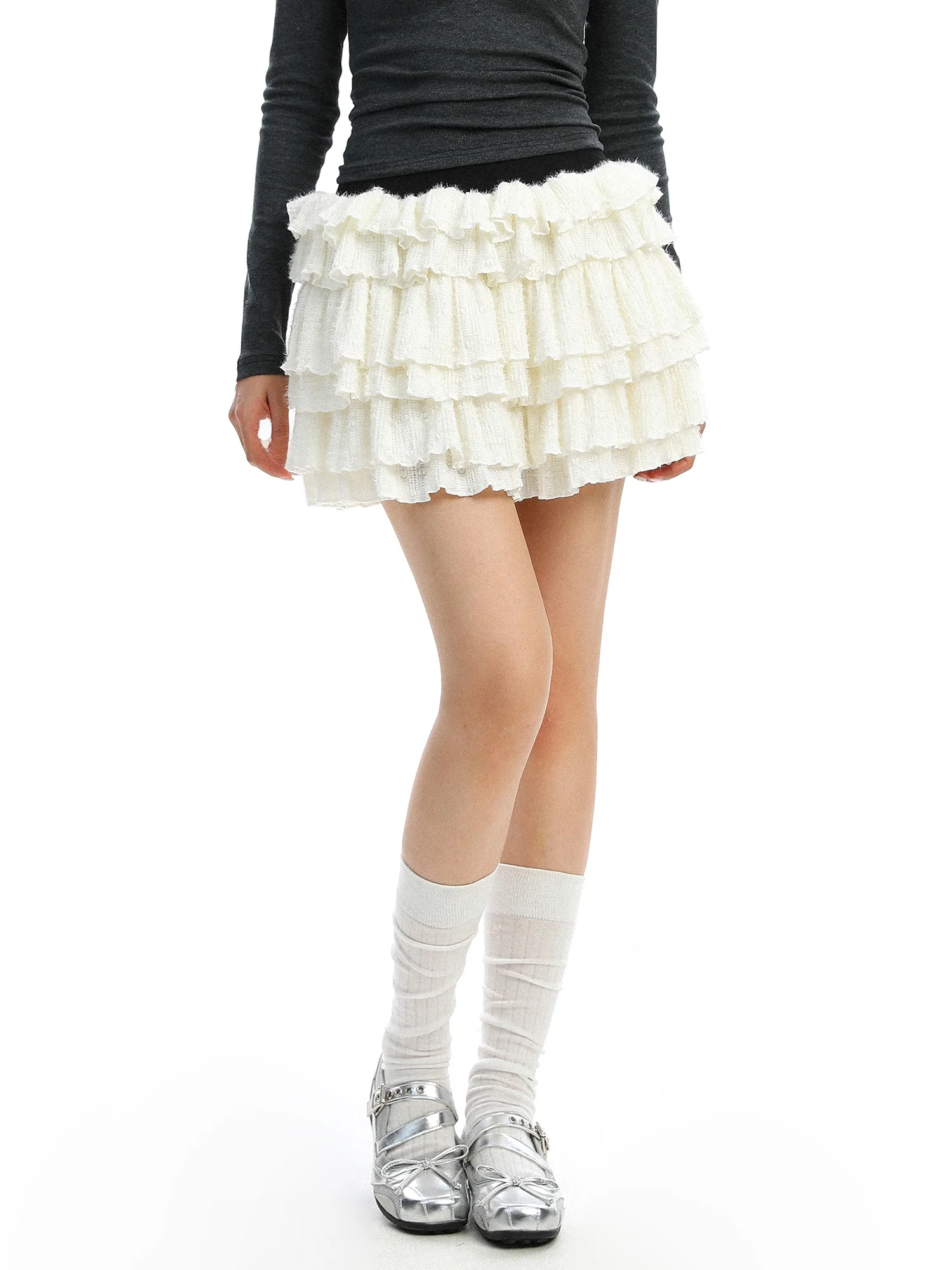 Sweet Pure Desire Ballet Sle Elastic Waist f Skirt Women's A-Line Slimming Anti-Light Fluffy Cake ort Skirt
Sweet Pure Desire Ballet Sle Elastic Waist f Skirt Women's A-Line Slimming Anti-Light Fluffy Cake ort Skirt