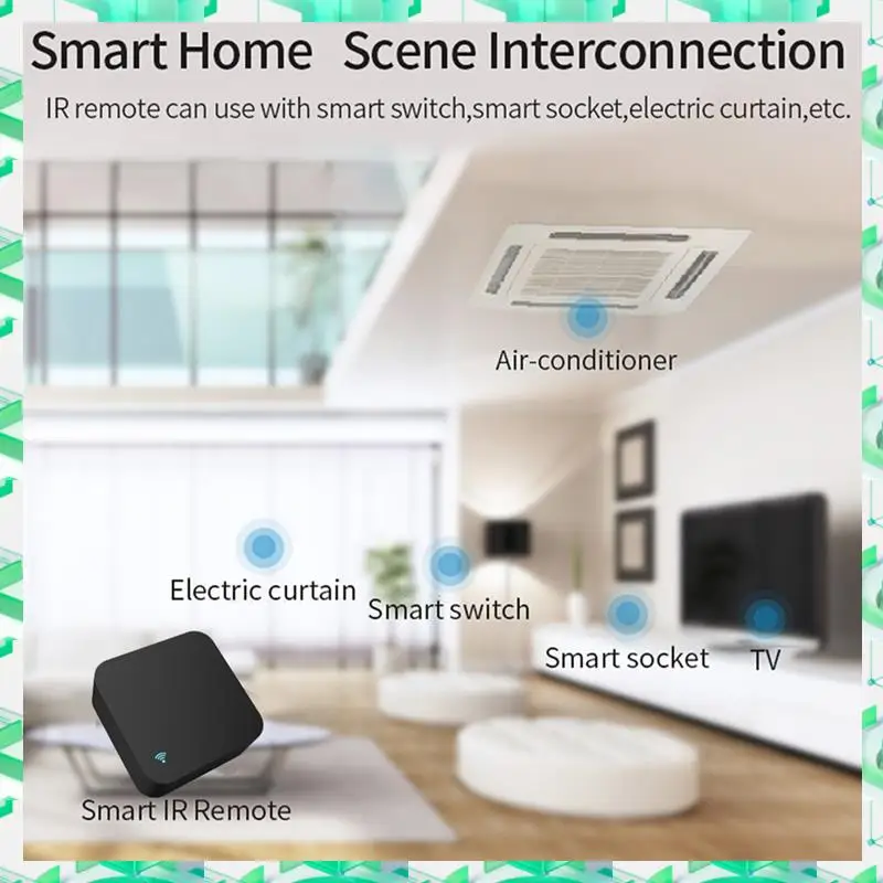 3C Electron Tuya Wi-Fi RF ИК-пульт дистанционного управления ТВ-подсветка Поддержка Google Home Пульт дистанционного управления Smartlife, Tuya Wi-Fi RF IR Remote Co
3C Electron Tuya Wi-Fi RF ИК-пульт дистанционного управления ТВ-подсветка Поддержка Google Home Пульт дистанционного управления Smartlife, Tuya Wi-Fi RF IR Remote Co