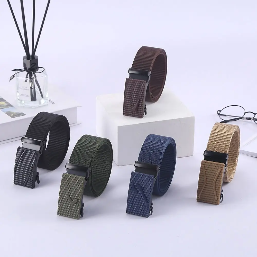 Fashion Luxury Brand Nylon Belt Golf Sports Business Casual Automatic Buckle Waistbands Weave Waist Band
Fashion Luxury Brand Nylon Belt Golf Sports Business Casual Automatic Buckle Waistbands Weave Waist Band