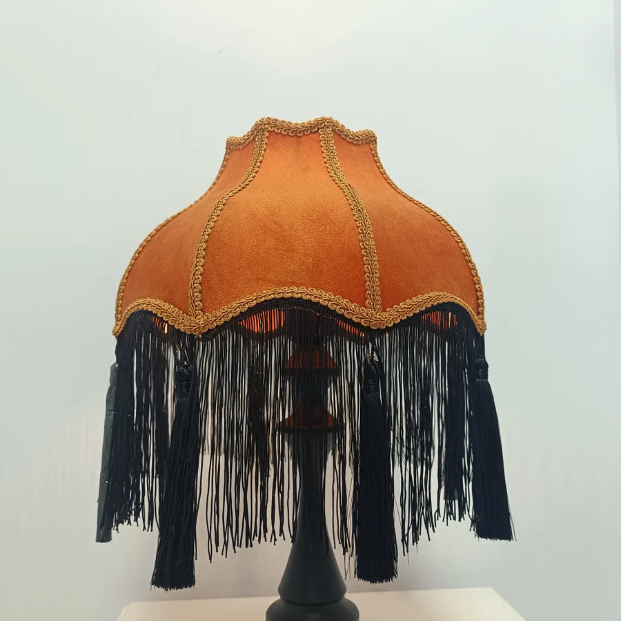 Simple hanging tassel lampshade adapted to table lamp floor lamp black green orange pink blue tassel lampshadeS
Simple hanging tassel lampshade adapted to table lamp floor lamp black green orange pink blue tassel lampshadeS