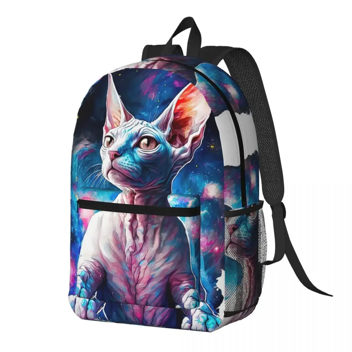 Sphynx Cat Art Print Backpack Daypack Large Capacity Children BookBag School Bag Shoulder Bags for Men Women
Sphynx Cat Art Print Backpack Daypack Large Capacity Children BookBag School Bag Shoulder Bags for Men Women