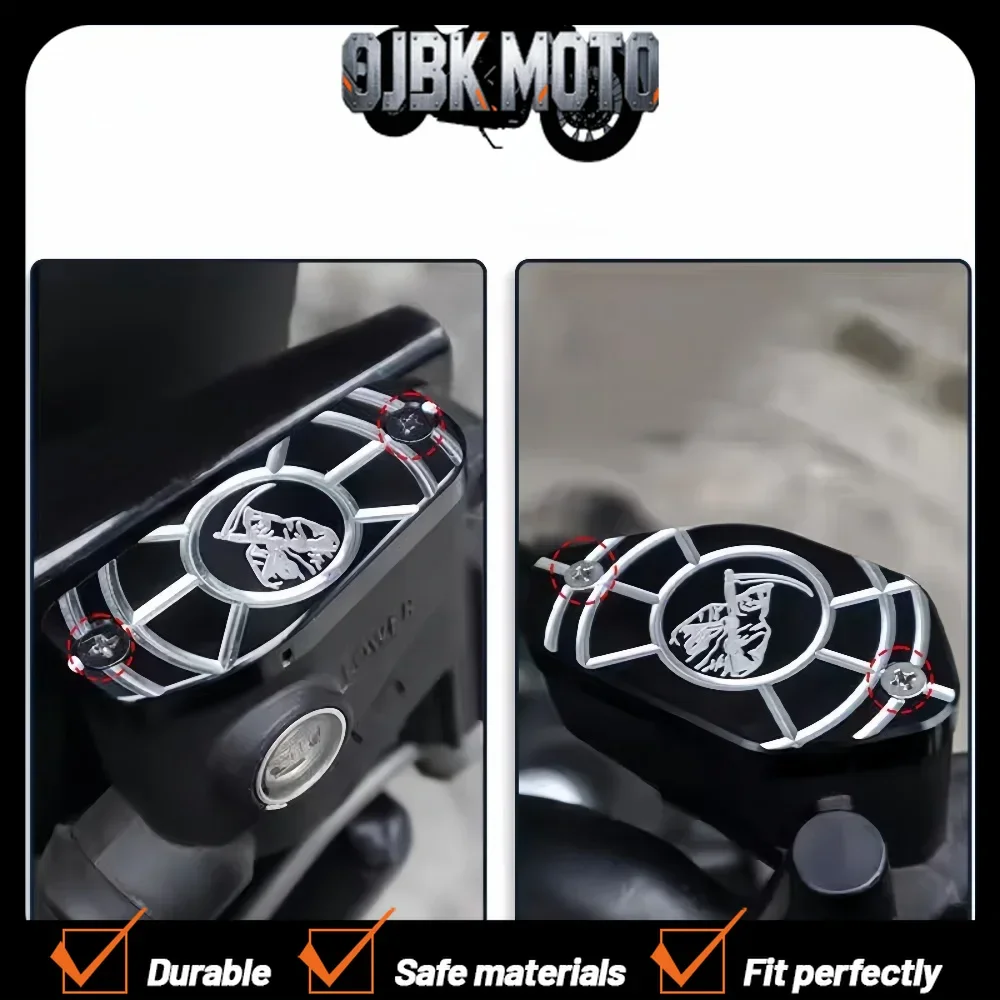 【Perfect fit】BENDA ChinchiIIa Napoleon 450 ROCK Napoleon 250 Modified Brake Pump Cover Oil Pump Oil Pot Decorative Cover
【Perfect fit】BENDA ChinchiIIa Napoleon 450 ROCK Napoleon 250 Modified Brake Pump Cover Oil Pump Oil Pot Decorative Cover