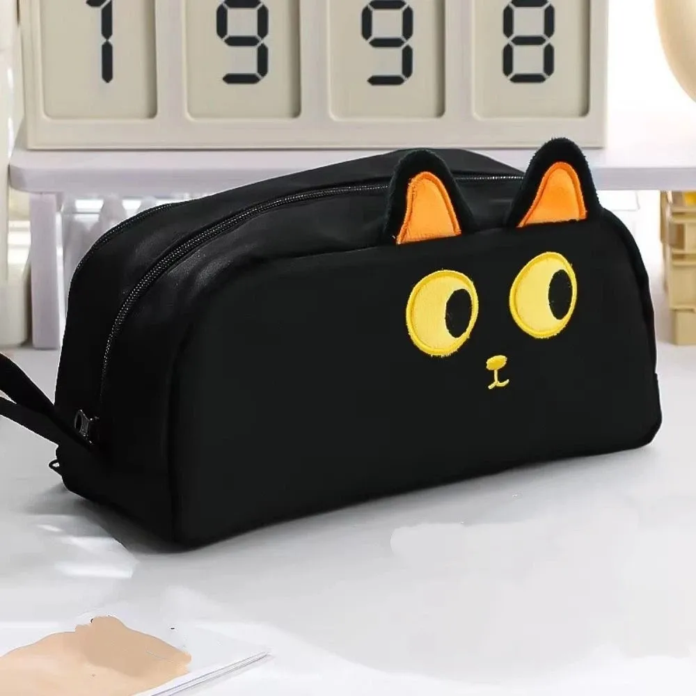 Animal Shaped Capybara Pen Case Large Capacity Black Cat Panda Black Cat Pencil Bag Stationery Cute Cartoon Pencil Box Office
Animal Shaped Capybara Pen Case Large Capacity Black Cat Panda Black Cat Pencil Bag Stationery Cute Cartoon Pencil Box Office