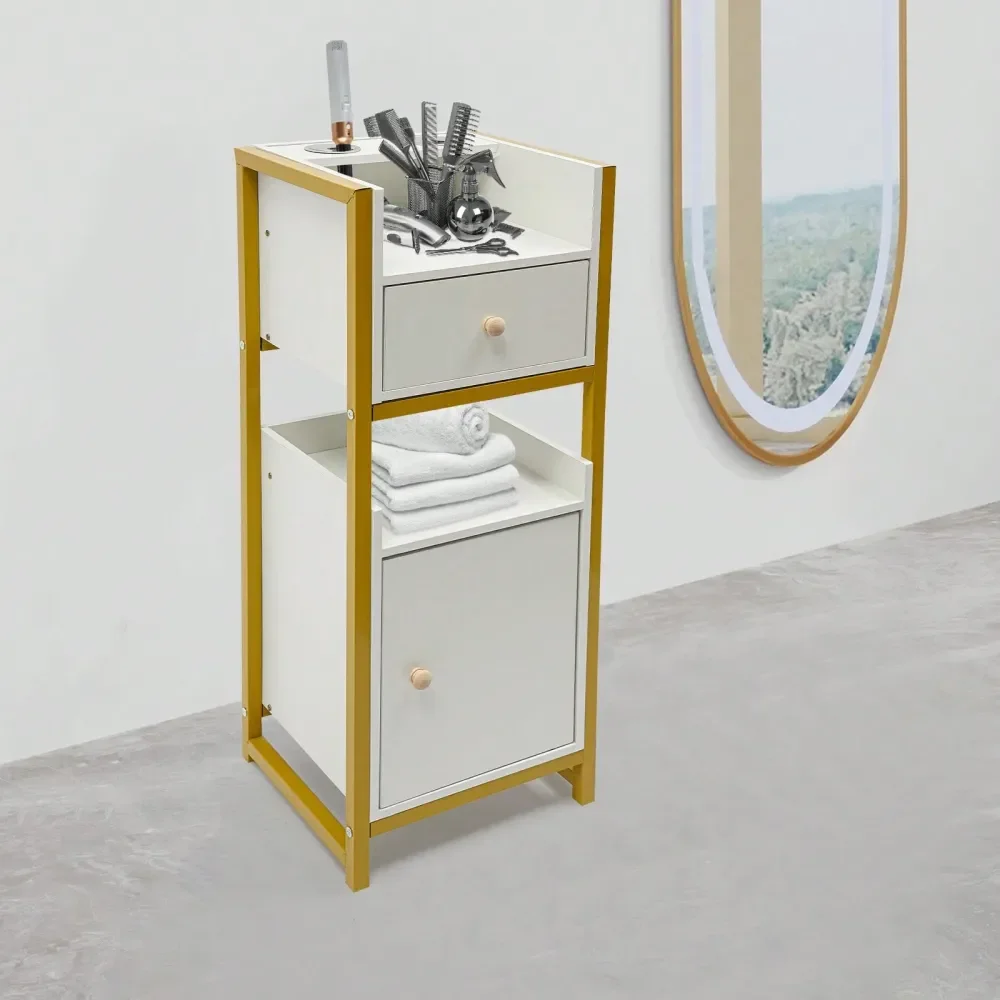 Barber Salon Rolling Trolley Cart, Multifunctional Beauty Salon Storage Rack, Large Capacity Storage Cosmetic Organizer, Barber
Barber Salon Rolling Trolley Cart, Multifunctional Beauty Salon Storage Rack, Large Capacity Storage Cosmetic Organizer, Barber