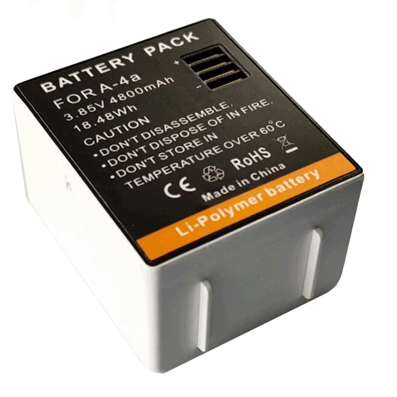 3.85V 4800mAh A4 Rechargeable Li-ion Battery or LED Dual Charger For Arlo Ultra, Ultra 2, Arlo Pro 3, Pro 4, VMA5400 Cameras
3.85V 4800mAh A4 Rechargeable Li-ion Battery or LED Dual Charger For Arlo Ultra, Ultra 2, Arlo Pro 3, Pro 4, VMA5400 Cameras