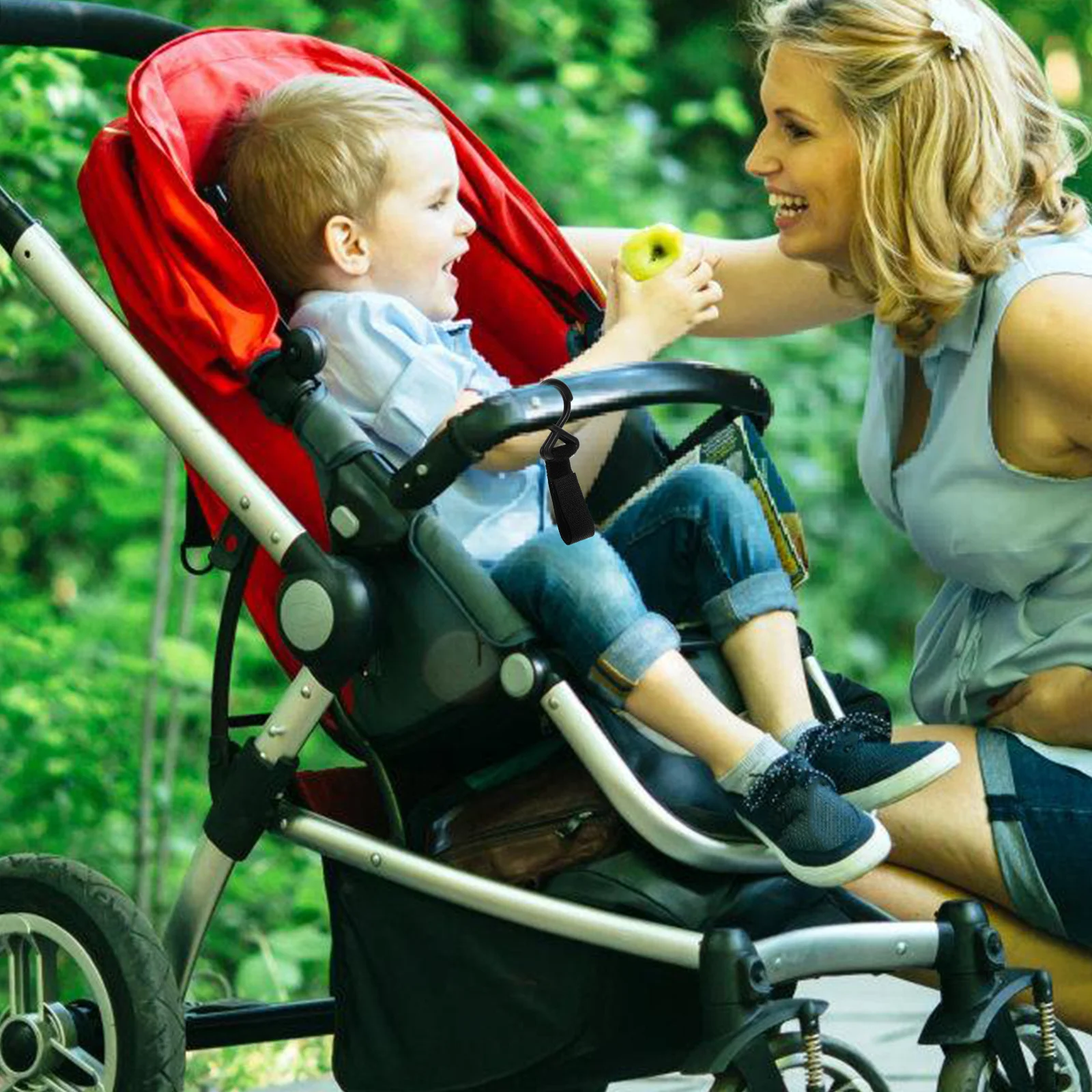 Набор из 6 универсальных нейлоновых крючков для колясок: прочные, легко устанавливаемые зажимы для сумок, подгузников и хозяйственных сумок
Набор из 6 универсальных нейлоновых крючков для колясок: прочные, легко устанавливаемые зажимы для сумок, подгузников и хозяйственных сумок