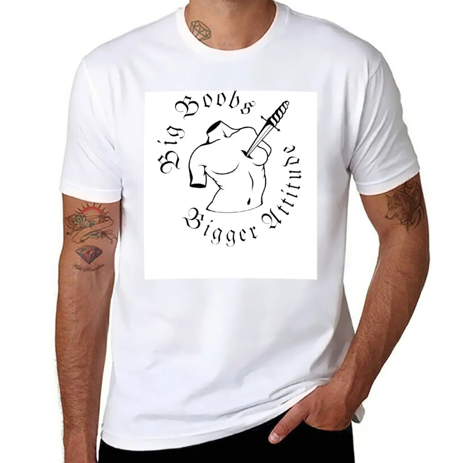 New Big Attitude T-Shirt cute tops graphic t shirts vintage t shirt mens clothing
New Big Attitude T-Shirt cute tops graphic t shirts vintage t shirt mens clothing