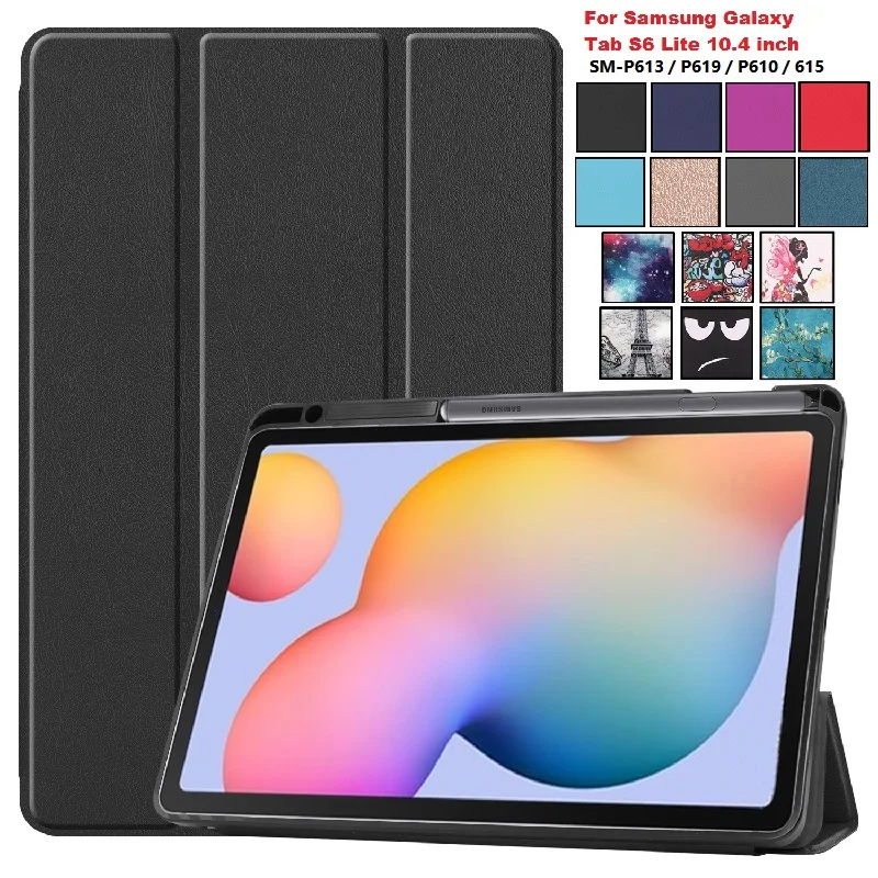 Чехол 2022, новая модель для Samsung Galaxy Tab S6 Lite 10,4, защитный чехол для планшета с магнитом для SM-P610/P615/P613/P619 с держателем для ручек
Чехол 2022, новая модель для Samsung Galaxy Tab S6 Lite 10,4, защитный чехол для планшета с магнитом для SM-P610/P615/P613/P619 с держателем для ручек