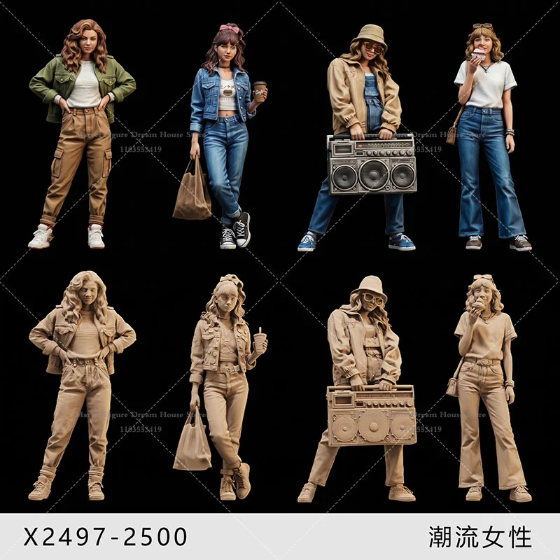 1/64 1/43 1/35 Scale Miniature Scene Dolls Un-panited White Figure Mini Model Vintage 80s-90s Casual Style Retro Leisure
1/64 1/43 1/35 Scale Miniature Scene Dolls Un-panited White Figure Mini Model Vintage 80s-90s Casual Style Retro Leisure