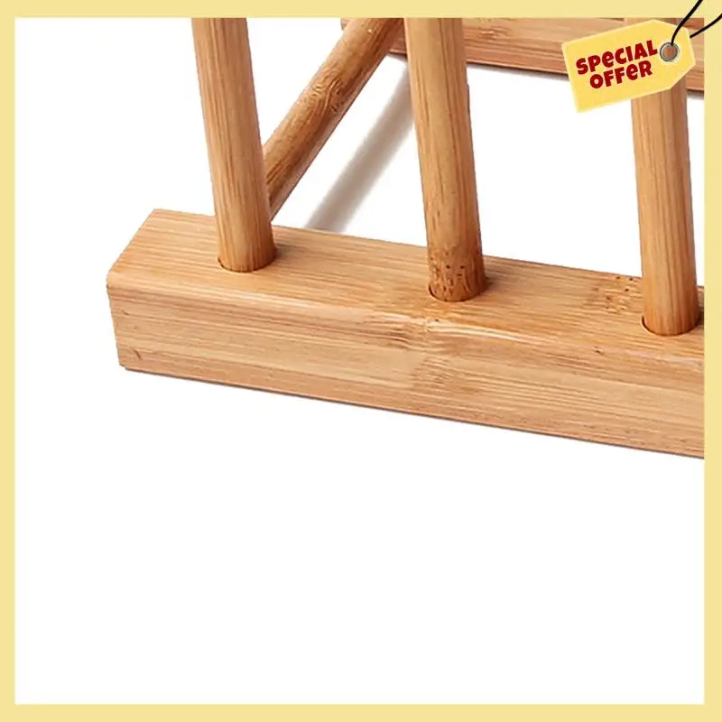 -BABQ 4X Dish Rack Pots Wooden Plate Stand Wood Kitchen Cup Display Drainer Holder NEW
-BABQ 4X Dish Rack Pots Wooden Plate Stand Wood Kitchen Cup Display Drainer Holder NEW