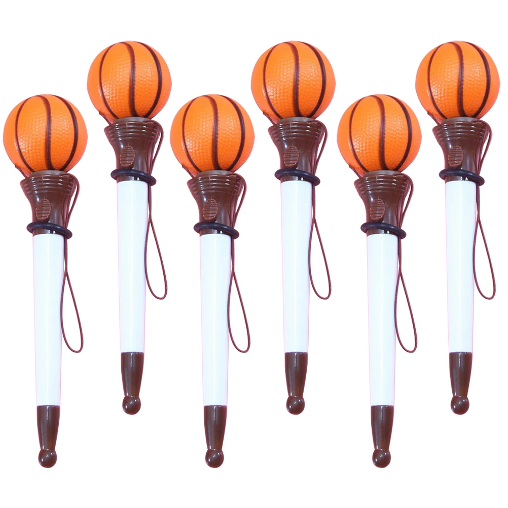 6 шт., набор баскетбольных шариковых ручек, новинка, гладкое письмо, офисные школьные принадлежности для детей, студентов, баскетбольная ручка
6 шт., набор баскетбольных шариковых ручек, новинка, гладкое письмо, офисные школьные принадлежности для детей, студентов, баскетбольная ручка