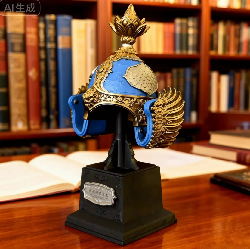 Настольный орнамент 165 мм Tianlian Phoenix Wing, шлем, украшение из смолы LTCP-427
Настольный орнамент 165 мм Tianlian Phoenix Wing, шлем, украшение из смолы LTCP-427
