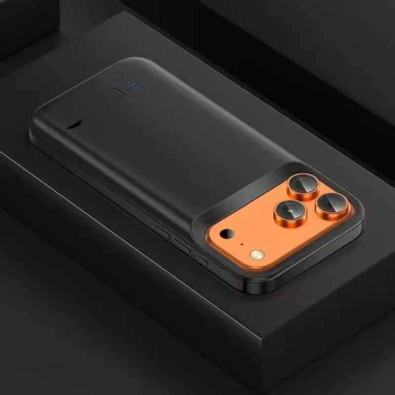 5000 мАч, 6000 мАч, подходит для IPhone 17, аккумулятор с задним зажимом, аккумулятор, полный пакет из ТПУ, клейкий мобильный аккумулятор большой емкости
5000 мАч, 6000 мАч, подходит для IPhone 17, аккумулятор с задним зажимом, аккумулятор, полный пакет из ТПУ, клейкий мобильный аккумулятор большой емкости