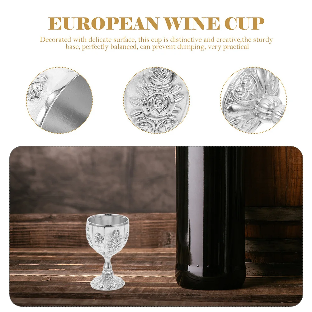2Pcs European Style Cups Lightweight Zinc Alloy Whisky Goblets Unique Party Cup European Wine Cup
2Pcs European Style Cups Lightweight Zinc Alloy Whisky Goblets Unique Party Cup European Wine Cup