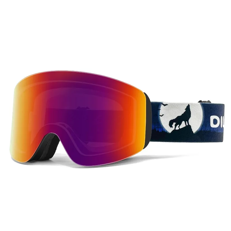 2025 New Magnetic Ski Goggles, Dual Layer Anti-Fog, Cylindrical Lens Windproof UV400, for Snowboarding Cycling Outdoor
2025 New Magnetic Ski Goggles, Dual Layer Anti-Fog, Cylindrical Lens Windproof UV400, for Snowboarding Cycling Outdoor