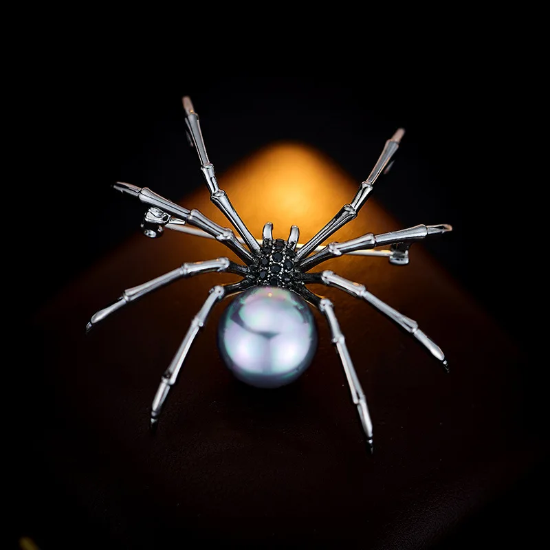 New Korean Fashion Personality Black Spider Zircon Brooch Women's Brooch Women's Gift Unisex Accessories Wholesale
New Korean Fashion Personality Black Spider Zircon Brooch Women's Brooch Women's Gift Unisex Accessories Wholesale