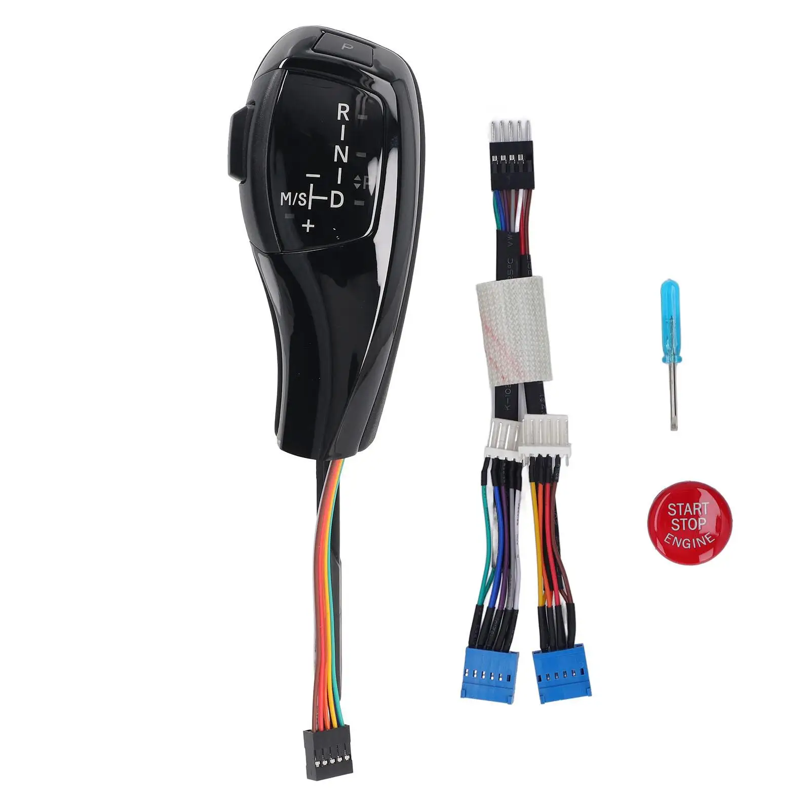LED Shift Knob for f Series Style Luxury Microfiber Leather Gear Stick Head Soft with Engine Start Button for e81 E82 E84 E87
LED Shift Knob for f Series Style Luxury Microfiber Leather Gear Stick Head Soft with Engine Start Button for e81 E82 E84 E87