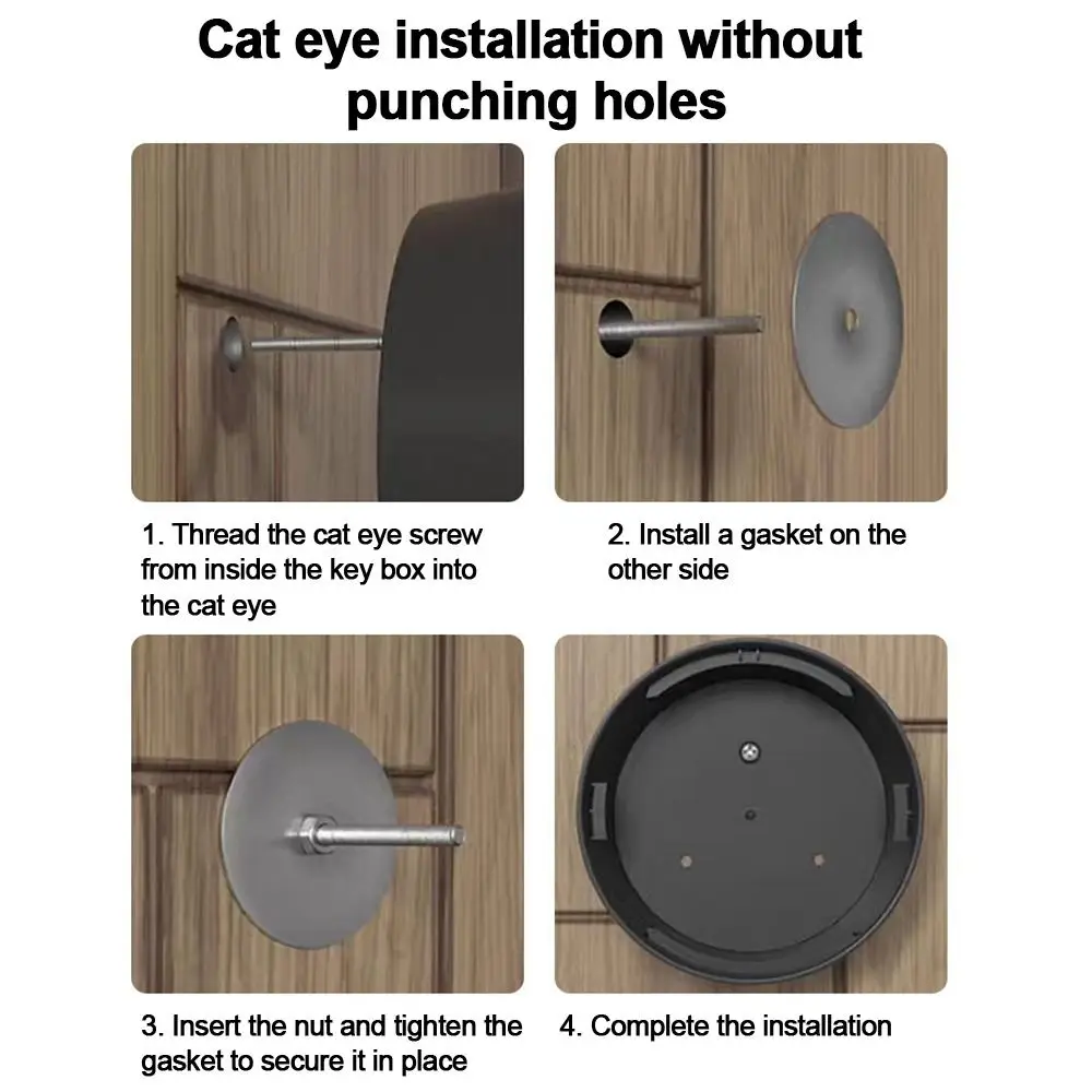 Durable Round Shape Password Box Hidden Wall Mount Key Storage Case Resettable Code Security Code Lock Home Security
Durable Round Shape Password Box Hidden Wall Mount Key Storage Case Resettable Code Security Code Lock Home Security