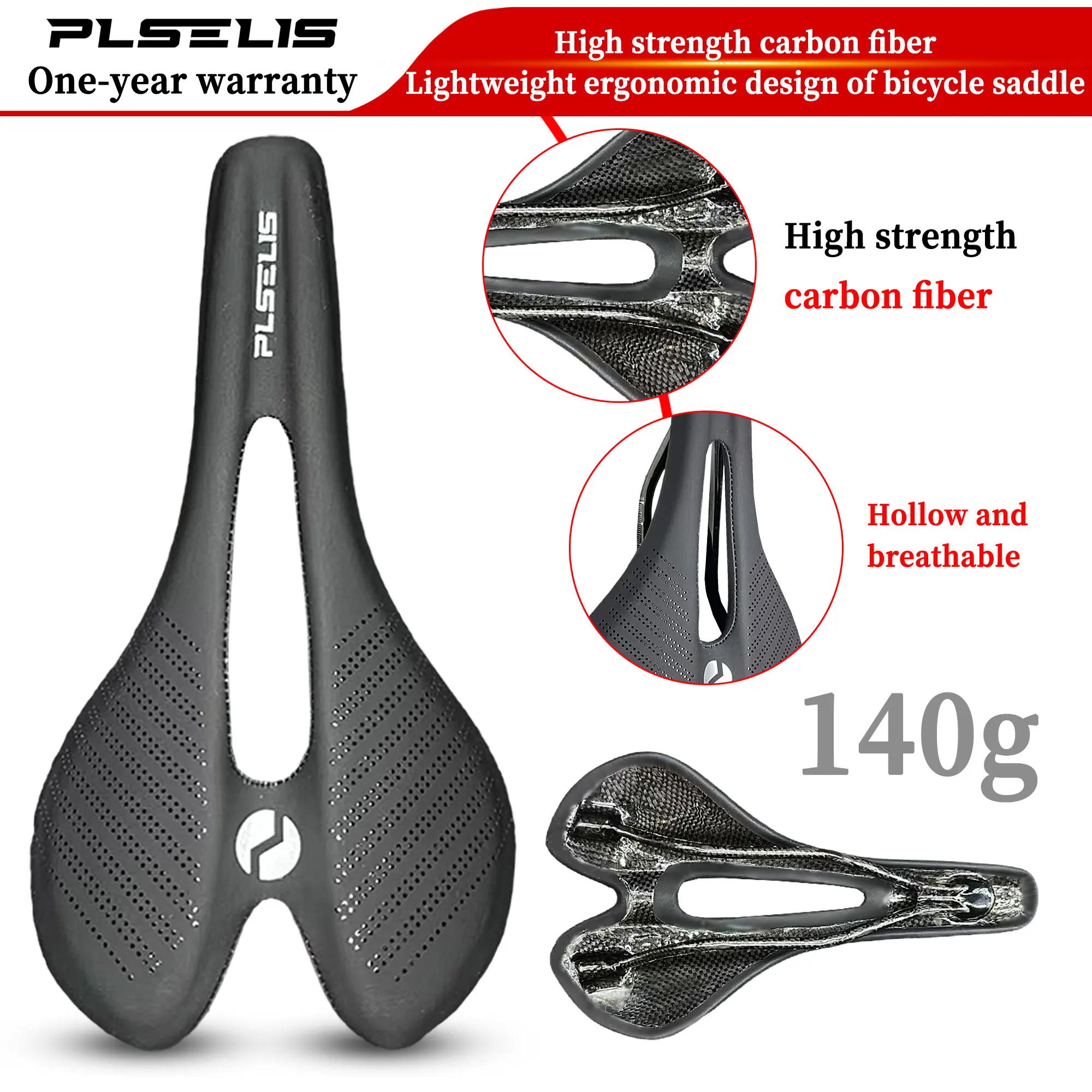 PLSELIS Сверхлегкая высокопрочная подушка из углеродного волокна T800 140 г, седло, дорожное автокресло, полая дышащая, не stuffy, аксессуары для велосипеда
PLSELIS Сверхлегкая высокопрочная подушка из углеродного волокна T800 140 г, седло, дорожное автокресло, полая дышащая, не stuffy, аксессуары для велосипеда