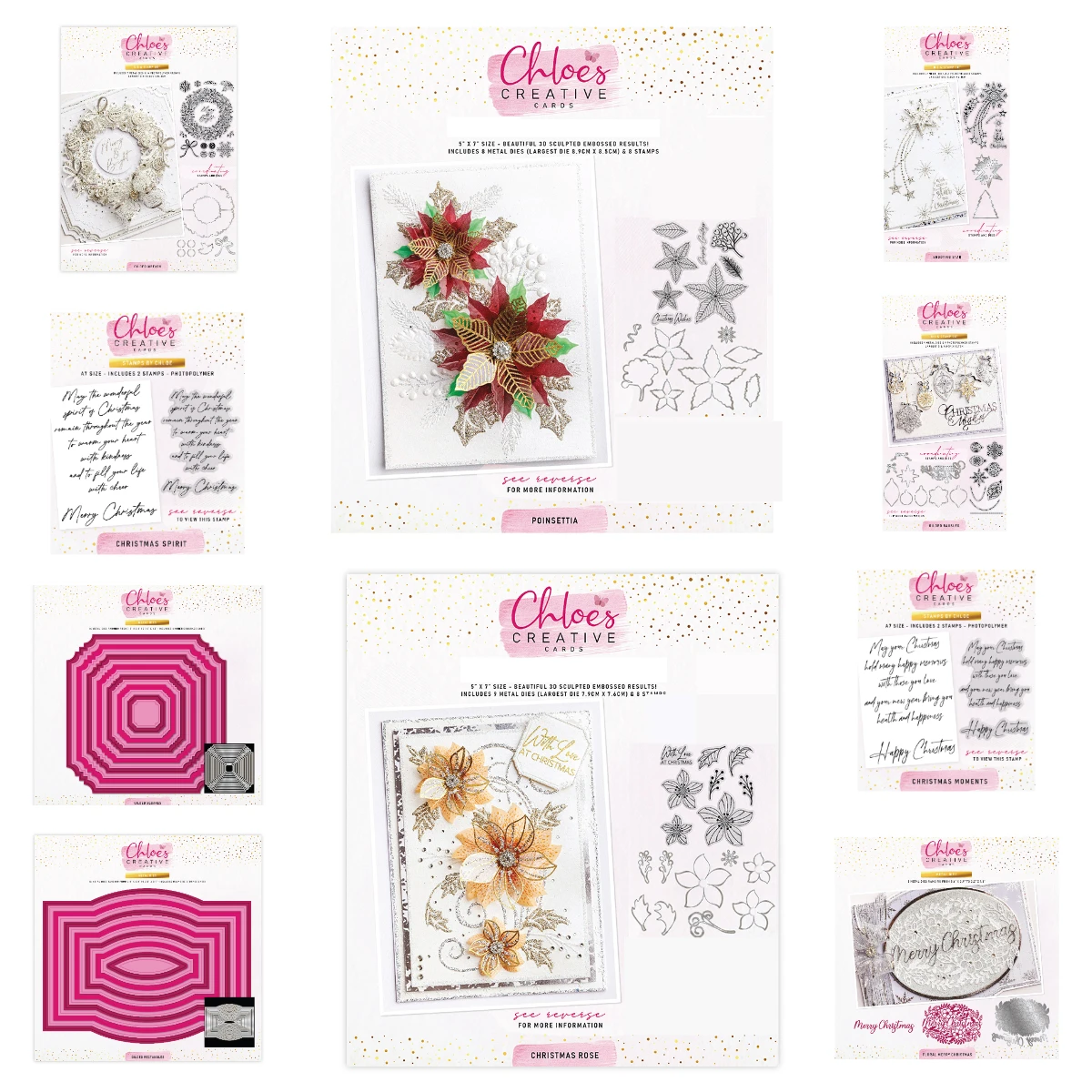 Floral Merry Christmas Metal Cutting Dies And Clear Stamps Template DIY Scrapbook Album Paper Card Decoration Embossing Craft
Floral Merry Christmas Metal Cutting Dies And Clear Stamps Template DIY Scrapbook Album Paper Card Decoration Embossing Craft