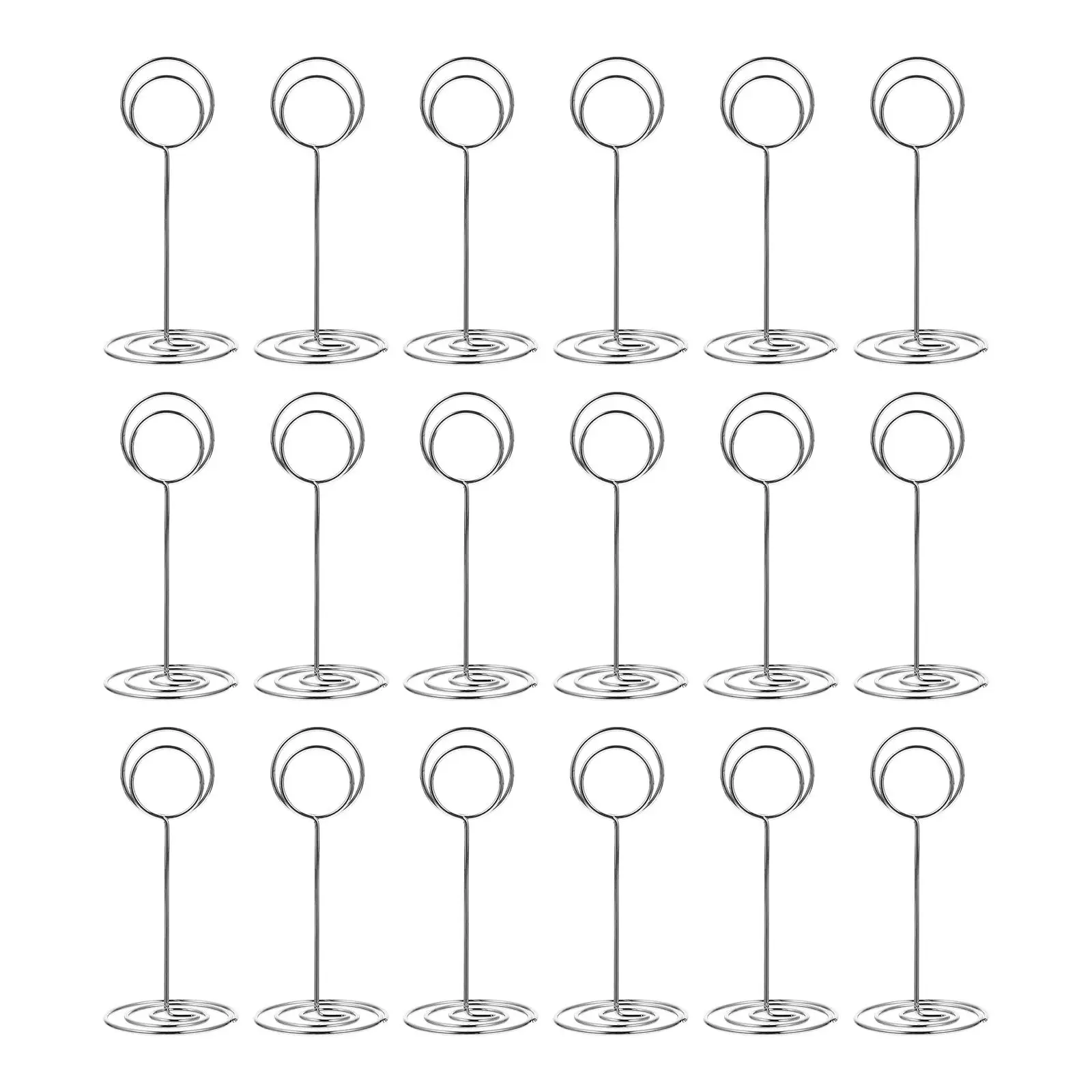 20 Pcs Desk Card Holders Metal Carbon Steel Clips for Photo Memo Name Cards Table Number Wedding Home Office Use
20 Pcs Desk Card Holders Metal Carbon Steel Clips for Photo Memo Name Cards Table Number Wedding Home Office Use