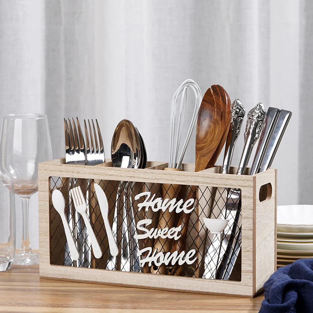 Tableware Storage Box Vintage with Split Wooden Cutlery Drain Rack Chopsticks Tube Rack Spoon Fork Knife Stand Storage Holder
Tableware Storage Box Vintage with Split Wooden Cutlery Drain Rack Chopsticks Tube Rack Spoon Fork Knife Stand Storage Holder