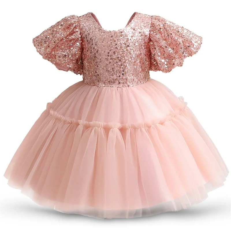 Toddler Girl Party Princess Dress Baby 1st Birthday Outfits Kids Summer Puff Sleeve Sequin Tutu Gown Girl Gala Clothes
Toddler Girl Party Princess Dress Baby 1st Birthday Outfits Kids Summer Puff Sleeve Sequin Tutu Gown Girl Gala Clothes