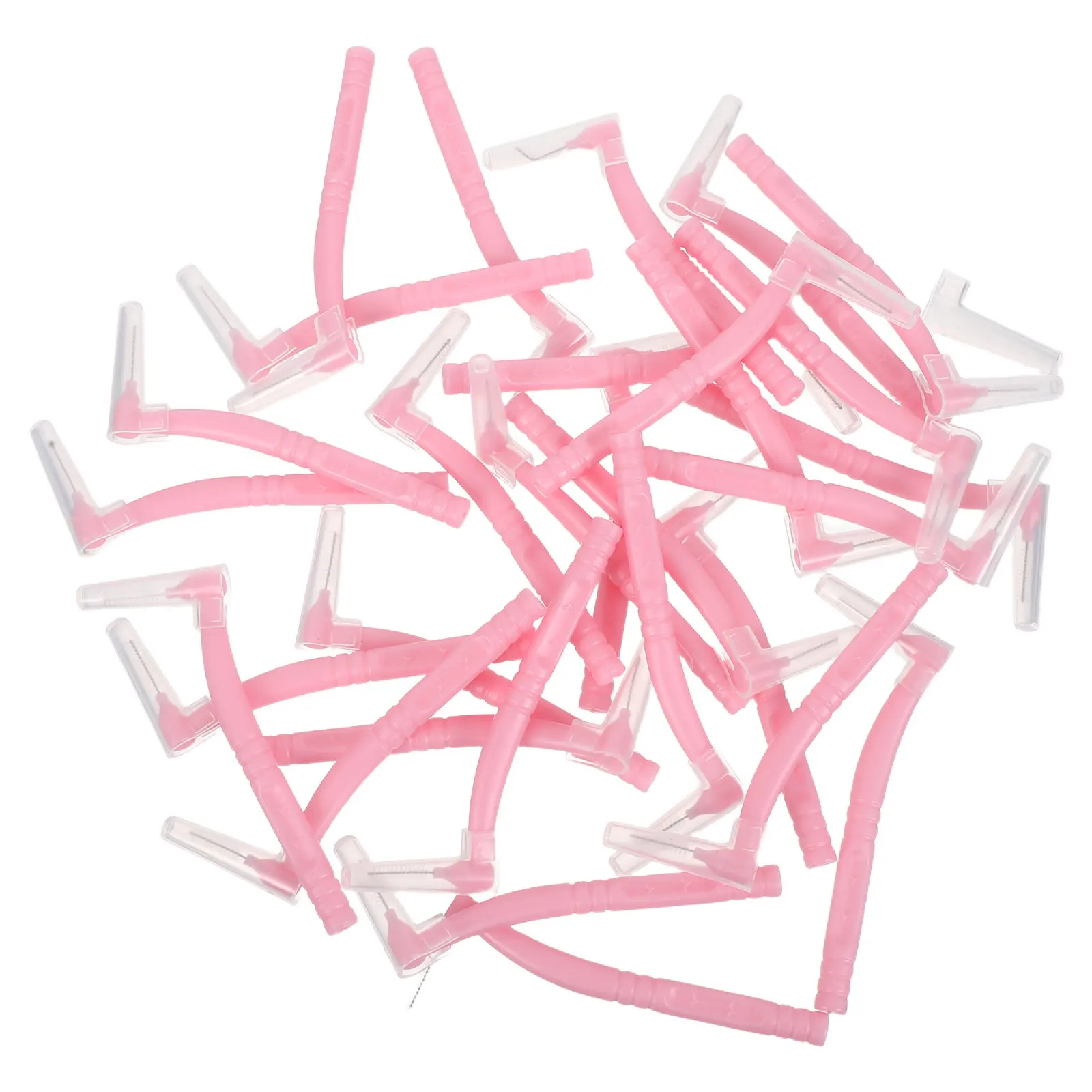 30Pcs Interdental Brushes L-Shaped Soft Silicone Mini Toothbrush Narrow Interproximal Brush Dental Plaque
30Pcs Interdental Brushes L-Shaped Soft Silicone Mini Toothbrush Narrow Interproximal Brush Dental Plaque