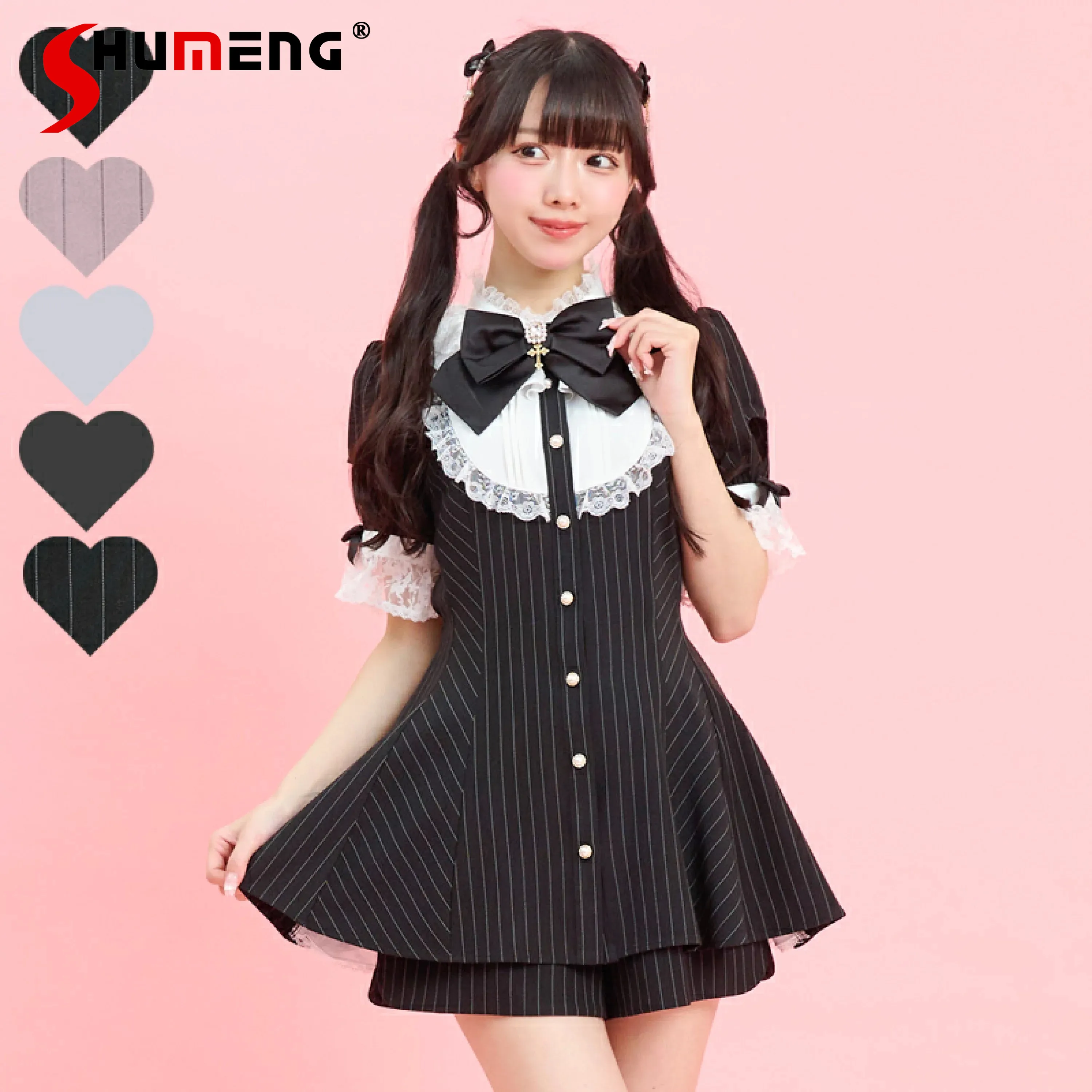 SC Mine Mass-produced Office Lady Fashion Casual Dress Set Summer New Woman's Elegant Short-sleeved Top and Shorts 2-piece Set
SC Mine Mass-produced Office Lady Fashion Casual Dress Set Summer New Woman's Elegant Short-sleeved Top and Shorts 2-piece Set