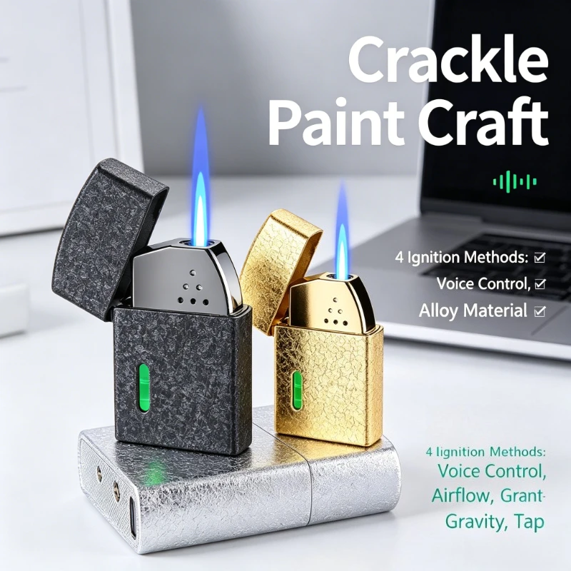 Popular Smart Voice Control Lighter, Induction Ignition Design, Transparent Gas Tank Inflatable Lighter, Luxury Elegant Men Gift
Popular Smart Voice Control Lighter, Induction Ignition Design, Transparent Gas Tank Inflatable Lighter, Luxury Elegant Men Gift