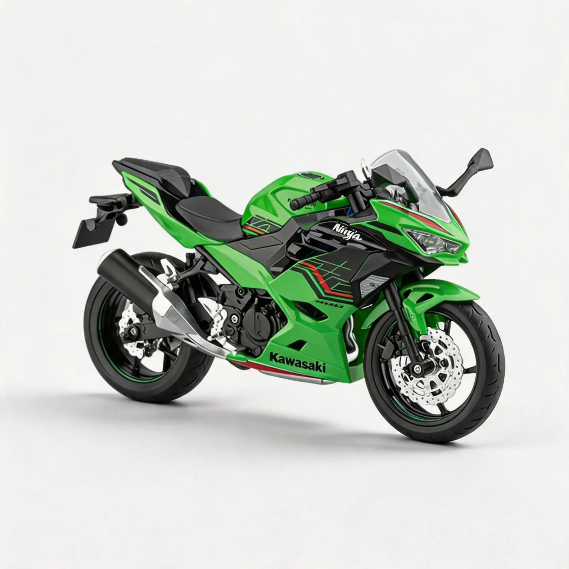 1:9 Ninja 400 Entry-level Motorcycle Alloy Model Cars Toys Rubber Tires Wheel Shock Absorpoon Vehicle for Festival Gift
1:9 Ninja 400 Entry-level Motorcycle Alloy Model Cars Toys Rubber Tires Wheel Shock Absorpoon Vehicle for Festival Gift