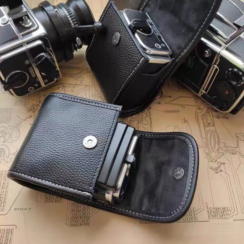Leather Camera Case Protector Bag for Hasselblad Film Back Waist Bag
Leather Camera Case Protector Bag for Hasselblad Film Back Waist Bag