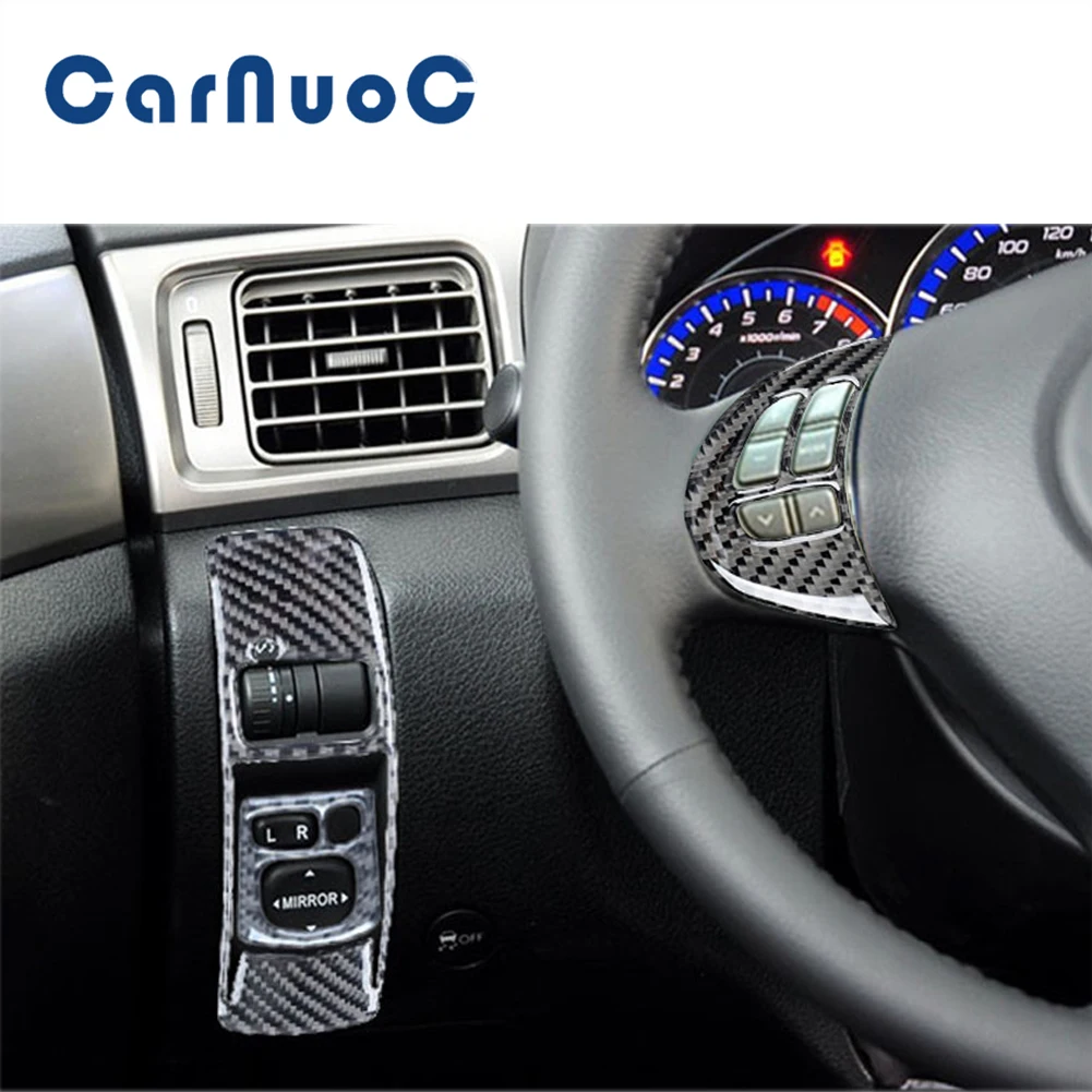 Carbon Fiber Stickers Car Steering Wheel Light Control Decorative Accessories For Subaru Forester 2009-2013 Interior Mouldings
Carbon Fiber Stickers Car Steering Wheel Light Control Decorative Accessories For Subaru Forester 2009-2013 Interior Mouldings
