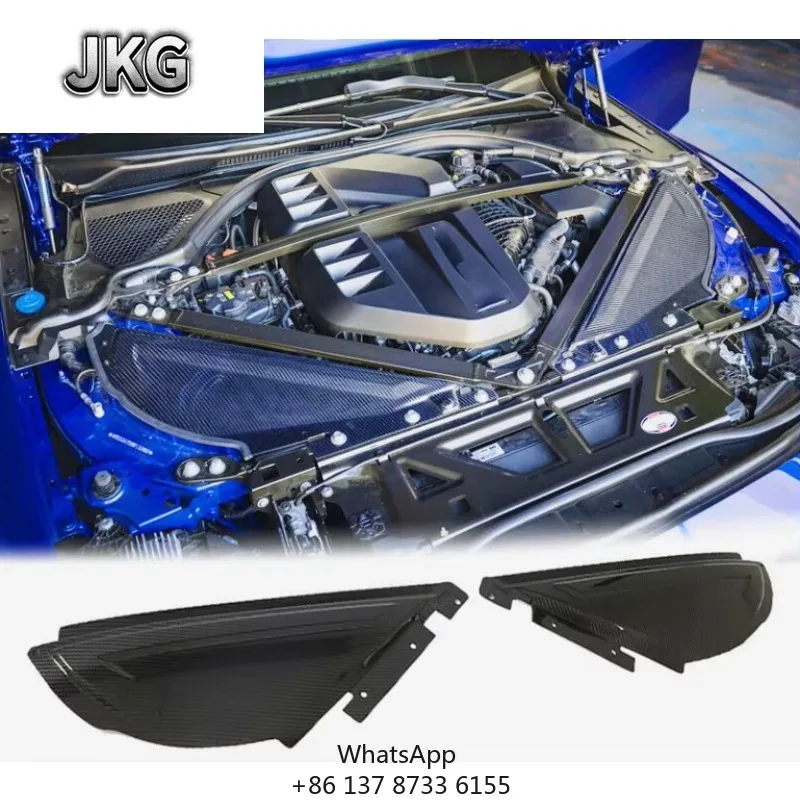 Dry Carbon Fiber Engine Cowl Cover Panels Cold Air Intake Hood Cover For BMW G80 M3 G82 G83 M4 2021+ High Quality Carbon Fiber
Dry Carbon Fiber Engine Cowl Cover Panels Cold Air Intake Hood Cover For BMW G80 M3 G82 G83 M4 2021+ High Quality Carbon Fiber
