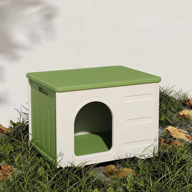 Plastic 4-Season Cat Bed Easy-to-clean Dog House Detachable Semi-enclosed Arched Cat House Windproof Outdoor Cat Shelter
Plastic 4-Season Cat Bed Easy-to-clean Dog House Detachable Semi-enclosed Arched Cat House Windproof Outdoor Cat Shelter