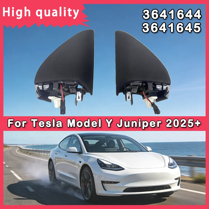 For Tesla Model Y Juniper High Quality Durable Door Interior Panel A-Pillar Speaker Cover 3641645 3641644 Auto Parts
For Tesla Model Y Juniper High Quality Durable Door Interior Panel A-Pillar Speaker Cover 3641645 3641644 Auto Parts