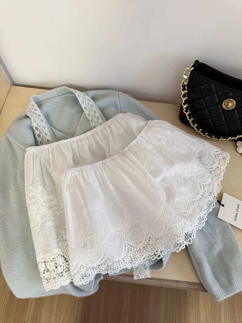 New All Match Korean Lace Design Outdoor Walking Fart Commuter Curtain Y2k Aesthetic Solid Fairy Sweet Cool Girl Accessories
New All Match Korean Lace Design Outdoor Walking Fart Commuter Curtain Y2k Aesthetic Solid Fairy Sweet Cool Girl Accessories