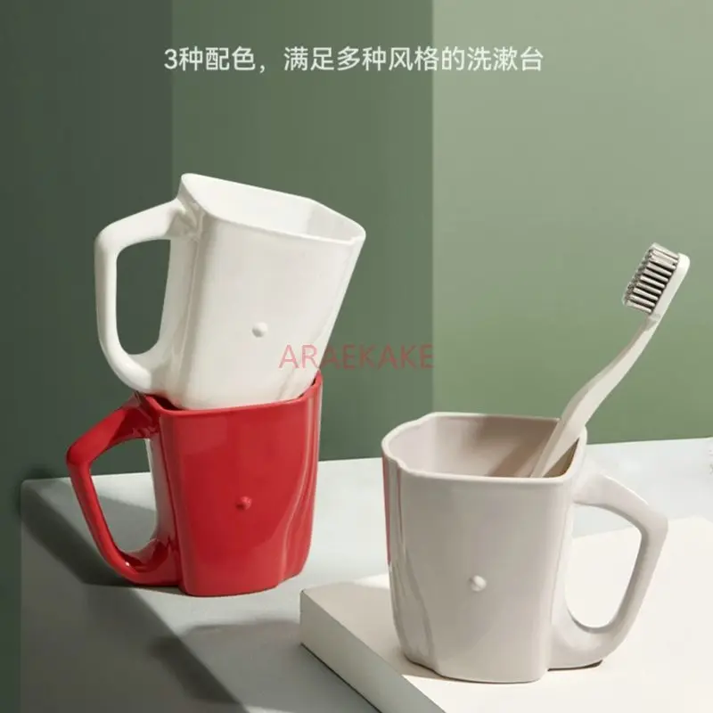 1pcs Couple mouthwash cup, household internet celebrity mouthwash cup, creative and simple bathroom toothbrush cup
1pcs Couple mouthwash cup, household internet celebrity mouthwash cup, creative and simple bathroom toothbrush cup
