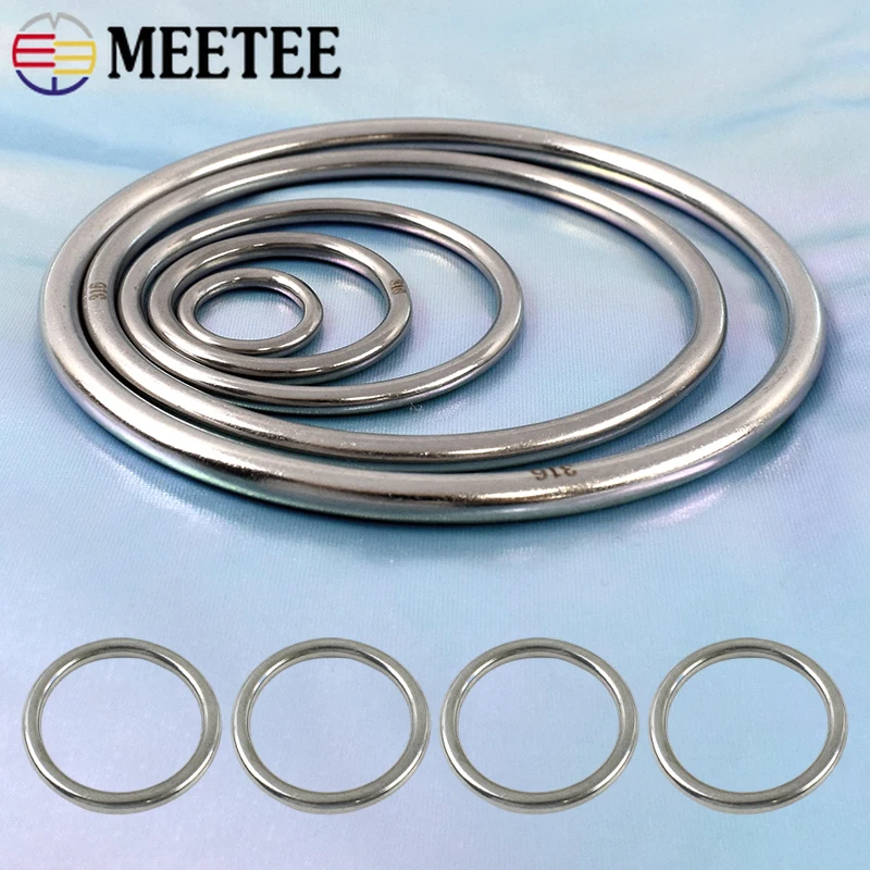 20Pcs 15-100mm O Ring for Keychain Loop Clasp Stainless Steel Buckle Backpack Carabiner Clips Metal Buckles Bag Strap Rings Hook
20Pcs 15-100mm O Ring for Keychain Loop Clasp Stainless Steel Buckle Backpack Carabiner Clips Metal Buckles Bag Strap Rings Hook