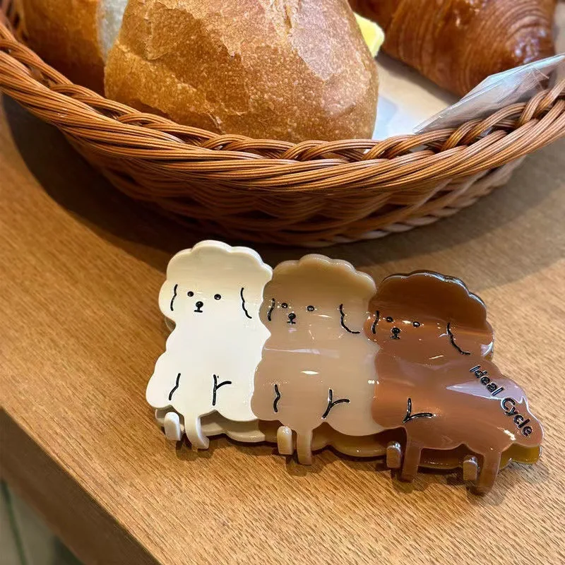 1/2pcs New Three Little Dog Acetic Acid Grab Clip Cute Hairpin Cartoon Animal Hair Grab Large Back of Head Shark Clip
1/2pcs New Three Little Dog Acetic Acid Grab Clip Cute Hairpin Cartoon Animal Hair Grab Large Back of Head Shark Clip